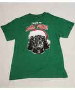 Star Wars Shirt Large Darth Vader Christmas This is my Jolly Face SZ L - $239.91 MXN