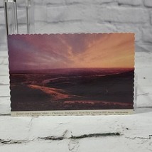 Sunset over Lewiston Idaho Vintage Postcard - £5.42 GBP