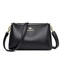 3 Layers Handbag Purses Small Shoulder Bag Large Capacity Crossbody Messenger Wo - £44.04 GBP
