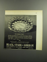 1952 Black, Star &amp; Gorham Bowl Ad - For brides-to-be - £14.61 GBP