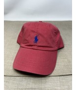Polo Ralph Lauren Adjustable Strap Back Embroidered Baseball Cap Pink - $40.58 CAD