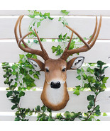 Ebros 8 Point Buck Deer Bust Champion Wall Mount Sculpture Plaque Figuri... - €72,61 EUR