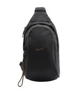 Nike 22SS Sportswear Essentials Sling Bag Unisex Sport Pack Black NWT DJ... - £58.47 GBP