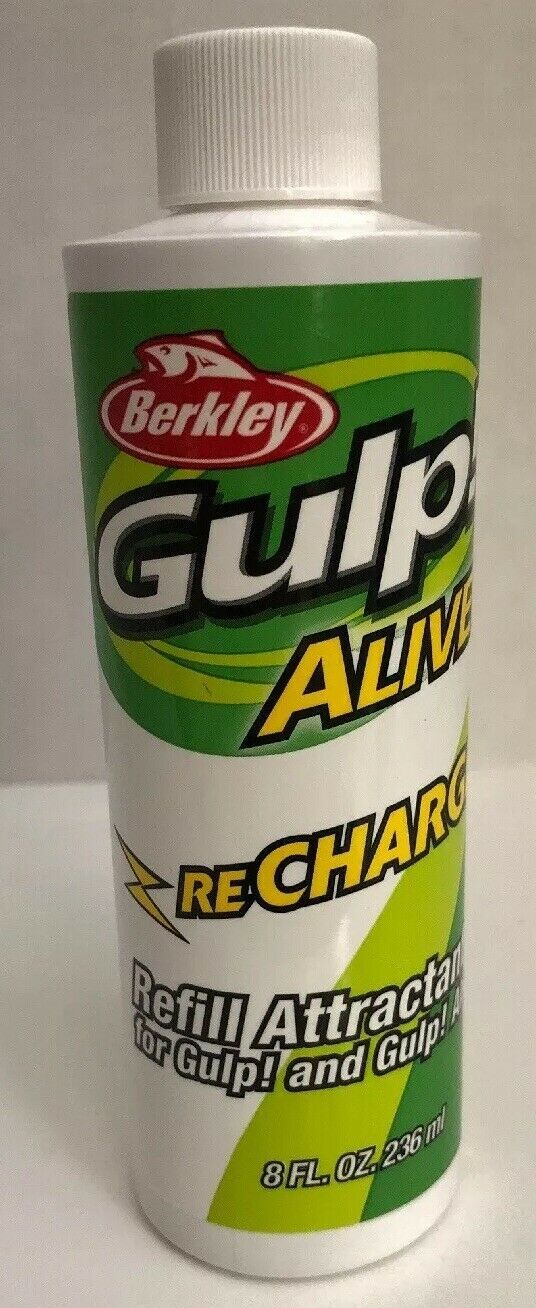Berkley Lure Garu! Alive! Recharge Juice 8 oz GARJ 8-BRAND NEW-SHIPS N 24 HOURS - £22.68 GBP