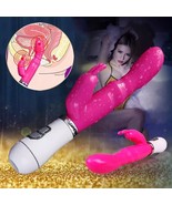 Rabbit-Multispeed-Vibrator-Dildo-Waterproof-Women Sex-Vibrating-Massage-... - $27.44 CAD