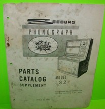 Seeburg Jukebox LS2 Select-O-Matic Original Phonograph Music Parts Catalog - £20.88 GBP