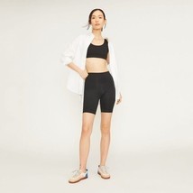 Everlane The Perform Bike Short Pull On Athletic Stretch Black Size M - $33.75