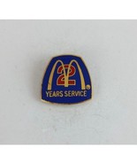 Vintage 2 Years Service McDonalds Employee Lapel Hat Pin - $19.70 CAD