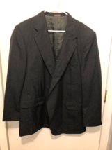 Barrington Wool Suit Jacket Mens SZ 46R Gray Blazer Sport Coat - $14.84