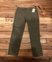 NWT Everlane Men&#39;s Olive Green Khaki Cotton Chino Flat Front Pant SIZE 36x32 - £27.19 GBP