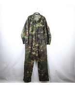 Vtg 70s Dickies Mens 48 Long Faded Wide Leg Camouflage Mechanic Coverall... - £94.62 GBP