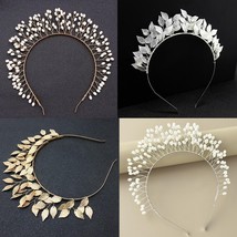 Leaf Headbands Greek Hair Accessories Bride Headband Tiaras Crown Jewelr... - £10.35 GBP