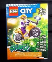 Lego City #60309 Stuntz Selfie Stunt Bike 14 pcs NEW - $7.55