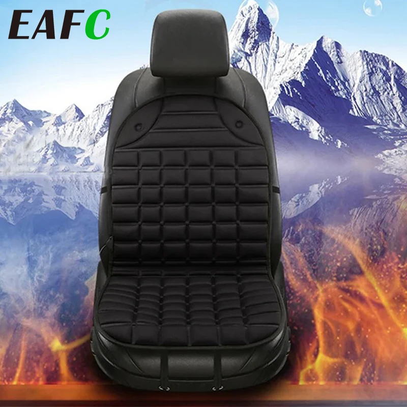 EAFC 12V Car Heating Cushion Heated Seat Pad Heater Winter Warmer Seat Winter - £11.84 GBP+