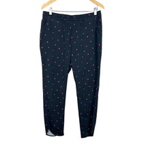 Marine Layer Pants Womens Large Re-Spun Allison Queen Of Hearts Pull On Pockets - £31.46 GBP