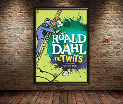THE TWITS Book Poster - Roald Dahl Wall Art Deco - The Twits Wall Poster... - $4.81