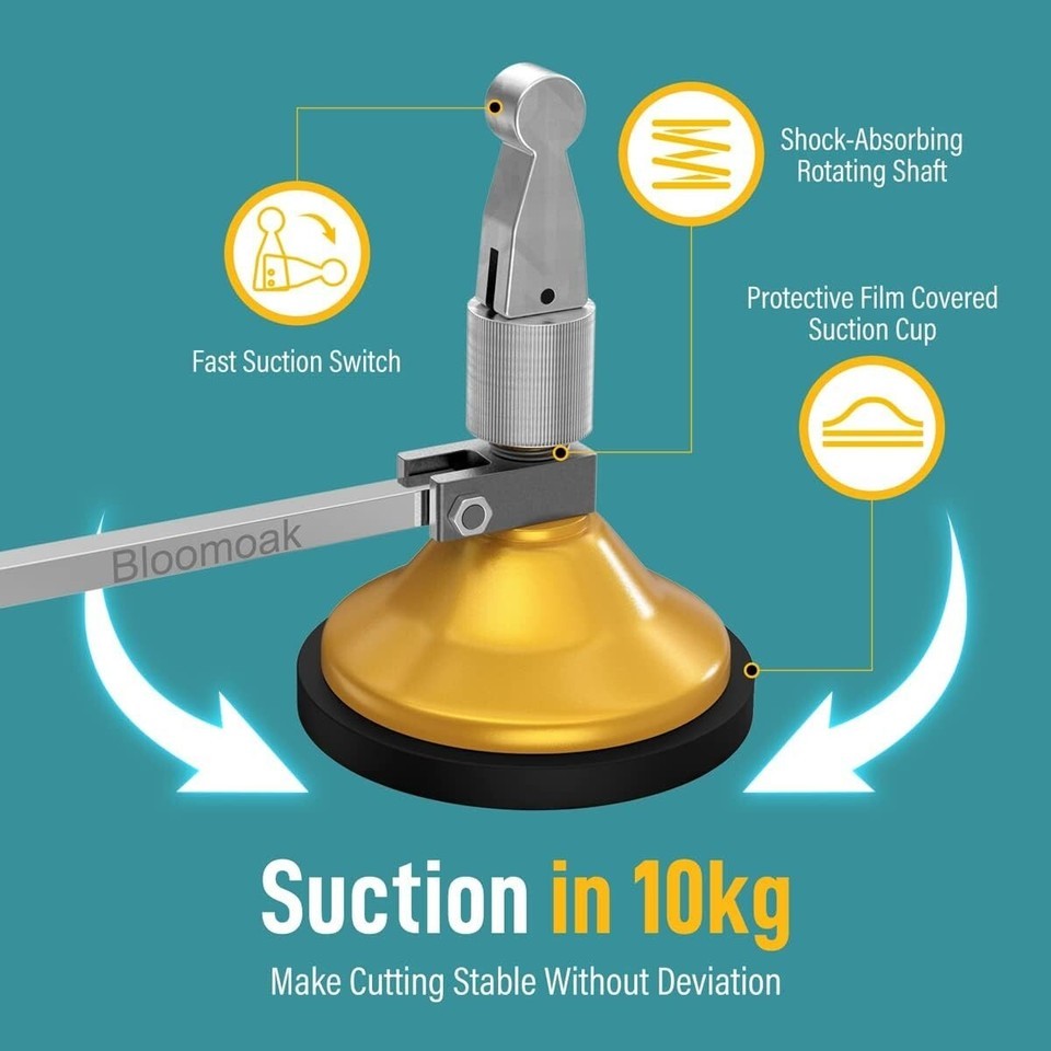 Diamond Glass Cutter with Round Handle - 24" Heavy-Duty Tool for Precision Cuts Item image 5