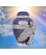 Wings of An Angel Purple Adult Urn - $189.95