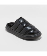 Women&#39;s Merritt Shine Scuff Slide Slippers Stars Above Black Small 5-6 NWT - $17.71 CAD