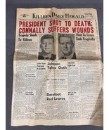 John F. Kennedy Assassination &amp; Death November 22nd 1963 Newspaper Kille... - $123.19 CAD
