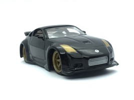 Jada Dub City 2003 03 Nissan 350Z Car Black Die Cast 1/64 Scale Loose - £63.15 GBP