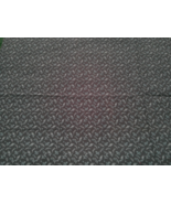 Fabric Marcus Bros. Moonstone Blue Leaves on Navy Blue Backgrnd 7&quot; x 39&quot;... - $32.15 MXN