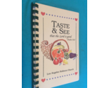TASTE &amp; SEE by the LOS ANGELES HOLINESS CHURCH - A COLLECTION OF RECIPES - $24.95