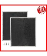 Dual Replacement Charcoal Filters for Range Hoods - Odor Eliminating &amp; F... - $81.25 CAD
