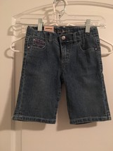 Arizona Girls Blue Jean Shorts Pockets Size 5 - $33.66