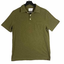 Goodfellow Polo Men&#39;s M Green Shirt Classic Casual Fashion Top Medium Co... - $14.85