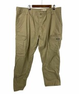 Wrangler Flex Cargo Pants Size 42x30 NEW Pockets Mens Khaki Tan Workwear... - $55.74