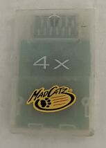 Mad Catz Brand Nintendo GameCube Memory Card 4X  Blocks Memory Cube - $9.99