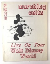 Parkway Central High School Marching (Band) Colts Disney World Tour 1991 Booklet - £10.25 GBP