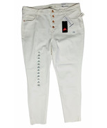 NEW Old Navy High Waist Rockstar Super Skinny Jeans Slimming White Raw H... - $32.66