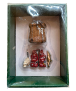 *NEW~Department 56 Pastimes Ornaments~ Fly Fishing - $357.91 MXN