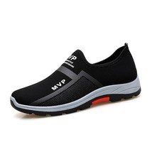 Summer  Men Casual Shoes Lightweight Sneakers Men Fashion Wal Shoes  Slip On Men - £60.43 GBP