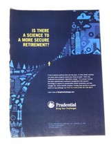 Prudential Financial Print Ad 2012 New Yorker Magazine Banking Advertisi... - $9.95