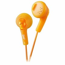 JVC HAF160D Gumy Ear Bud Headphone, Orange - $27.99