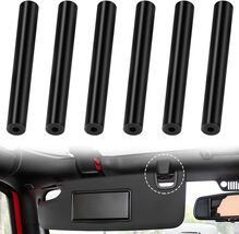 6 Pack Sun Visor Repair Kit, Compatible with -Jeep- Wrangler, JK JKU 200... - $7.23