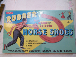 Schylling Rubber Horse Shoe Game in original box  - $20.00