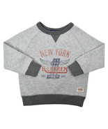 Polo Ralph Lauren Boys Heather Gray Two Tone Graphic Crewneck Sweater 7 ... - $67.68 CAD