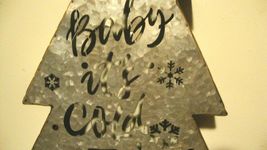 Tree wall Luminary in galvanized metal - SALE image 3