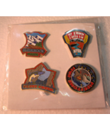 Pin backs - 4 U.S. Parks - New - $9.04