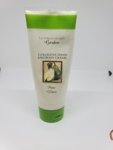 Victoria&#39;s Secret Garden PEAR GLACE 7.25oz Luxurious Hand Body Cream vtg... - $34.88