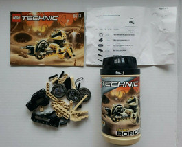 Lego Technic Robo Riders Dust (8513) 95+% Parts manual and canister SH5 - £12.01 GBP