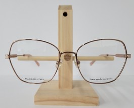 Kate Spade Zeena/G Eyeglasses Women&#39;s Gold Authentic New - $185.95