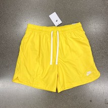 NWT Nike DM6829-731 Men&#39;s Sportswear Club Woven Lined Flow Shorts Opti Yellow L - £27.32 GBP
