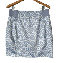 Gretchen Scott Women&#39;s Activewear Skort Blue Skirt with Shorts Pockets S... - $37.62