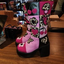 NEW The WANDERING OF THE Patchwork Boots Dolls Kill size 5 - $78.01