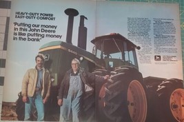 John Deere 8440 Tractor Magazine Ad 1979 - £13.45 GBP